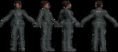 Shaundi Suit o Con Traje Tactico de Saints Row IV 4 MOVIMIENTO EN SUS CEJAS Y BOCA